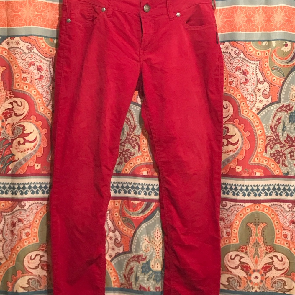 Corduroy Silver Jeans